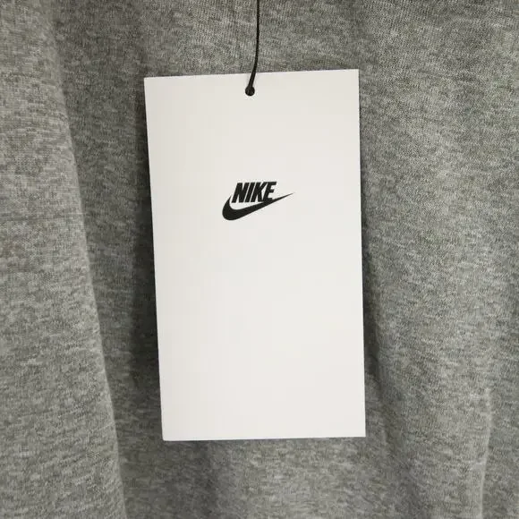 Nike TShirt Dark Grey Heather Polyester Dri Fit Athletic Workout Medium NWT - Picture 8 of 11